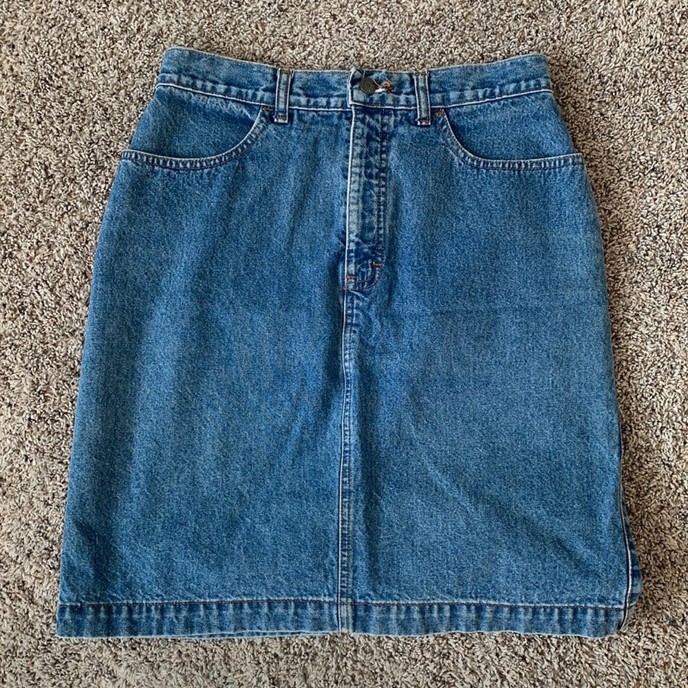 Vintage Blue Bay BBJC Denim Skirt